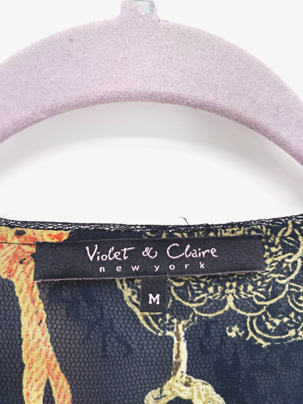 Violet & Claire Y2K Lace Empire Waist Top - Picture 4 of 8